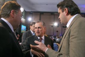 Martin Cullen, Boris Kolesnikov and Markiyan Lubkivskiy