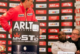 Vladimir Klichko and Jean-Marc Mormeck