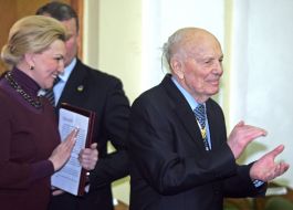 Boris Paton and Raisa Bogatyryova