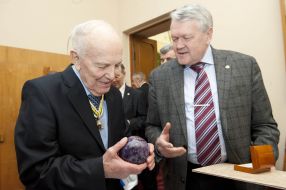 Boris Paton and Aleksandr Asseev