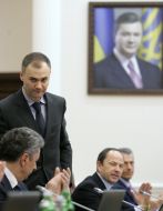 Yuriy Kolobov, Yuriy Boyko, Sergey Tigipko and Valeriy Khoroshkovskiy