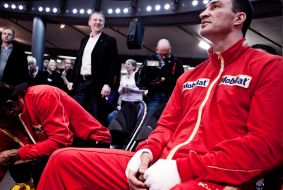 Vladimir Klitschko and Emanuel Steward