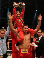 Vladimir Klichko and Alex Stout 