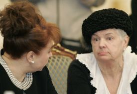 Nina Karpachova and Lesya Gongadze