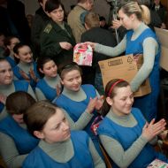 A penal colony prisoners