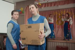 A penal colony prisoners