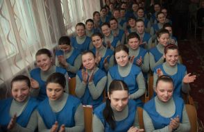 A penal colony prisoners