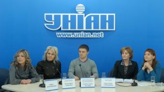 Inna Kurenkova, Yekaterina Blinova, Aleksandr Kutcher and Svetlana Spivakova