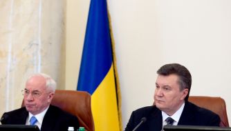 Viktor Yanukovich and Nikolay Azarov