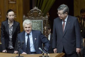 Takahiro Yokomiti and Vladimir Litvin