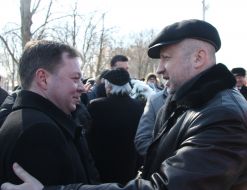 Евгений Добряк и Александр Турчинов