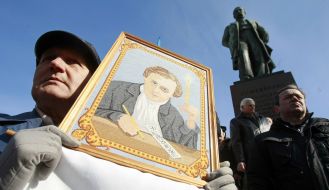 Празднование дня рождения Тараса Шевченко