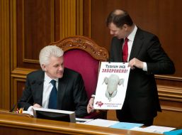 Vladimir Litvin and Oleg Lyashko