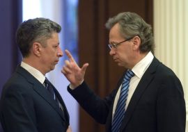Nikolay Prisyazhnyuk and Yuriy Boyko