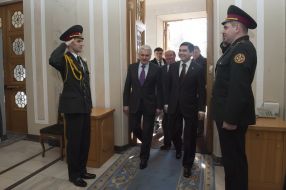 Vladimir Litvin and Gurbanguly Berdimuhamedow