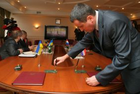 Yuriy Gladun and Aleksandr Klimenko