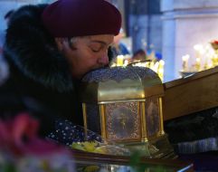 Ark with the relics of the sainted Bethlehem babies