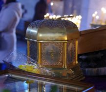 Ark with the relics of the sainted Bethlehem babies
