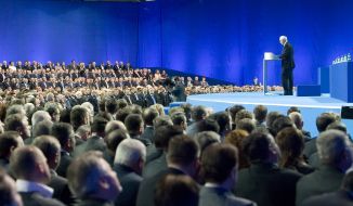 Nikolay Azarov speaks