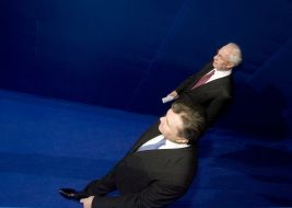 Nikolay Azarov and Viktor Yanukovich