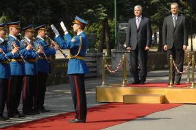 Dmitriy Salamatin and Dragan Sutanovac