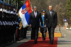 Dmitriy Salamatin and Dragan Sutanovac