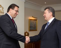 Viktor Yanukovich and Marian Lupu