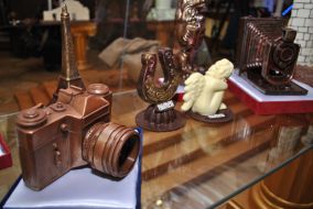 Exhibits of museum of chocolate