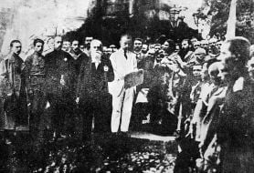 Mikhail Grushevskiy and Maksim Kovalevskiy