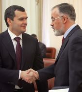 Vitaliy Zakharchenko and Dmitriy Tabachnik