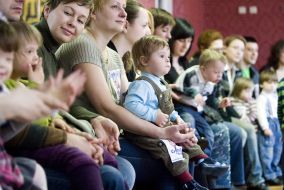 Children with Down syndrome anf their parents