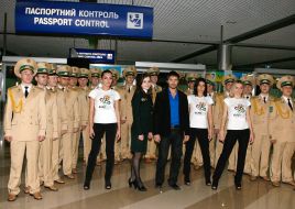 Виталий Козловский и ансамбль Госпогранслужбы Украины