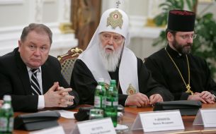 Vasiliy Raychinets, Filaret and Svнatoslav (Shevchuk)