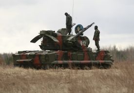 Zenithal rocket-gun complexes «Tunguska»