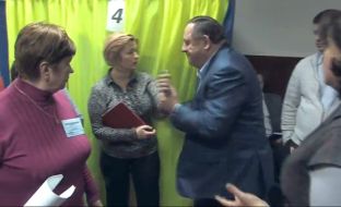 Petr Melnik and Irina Gerashchenko