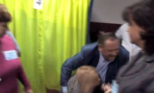 Petr Melnik and Irina Gerashchenko