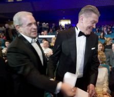 Oleg Blokhin and Arkadiy Raytsin