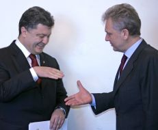 Petr Poroshenko and Viktor Khristenko