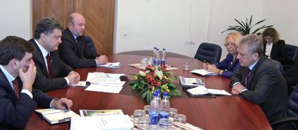 Petr Poroshenko and Viktor Khristenko