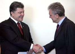 Petr Poroshenko and Viktor Khristenko