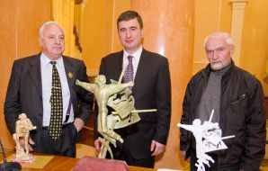 Vladimir Glazyrin, Igor Markov and Aleksandr Knyazik