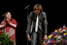 Руслана Писанка та Василь Кухарський