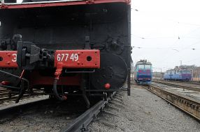Locomotive-monument