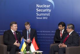 Victor Yanukovych and Susilo Bambang Yudhoyono