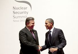 Victor Yanukovych and Barack Obama