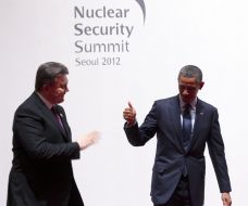 Victor Yanukovych and Barack Obama