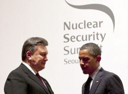 Victor Yanukovych and Barack Obama