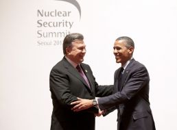 Victor Yanukovych and Barack Obama