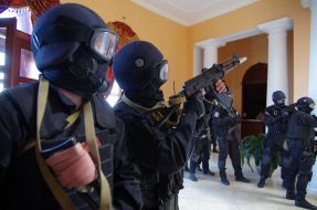 Офицеры спецподразделения СБУ «Альфа»