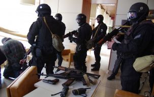 Офицеры спецподразделения СБУ «Альфа»